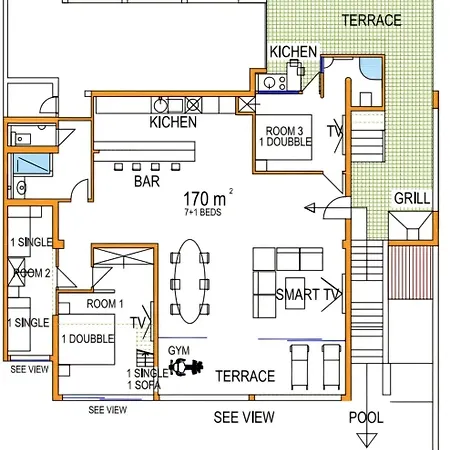Apartament House Bella Vista